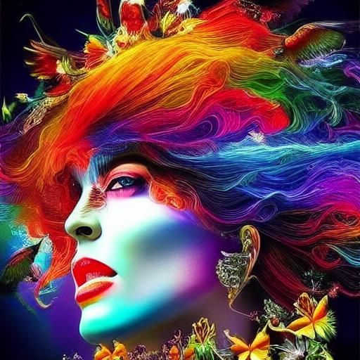 Inspirational 4D Art in a Realm of Infinite Imagination