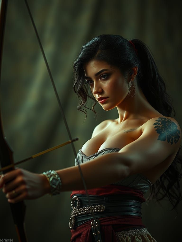 Elegant Archer Captures Sensual Beauty