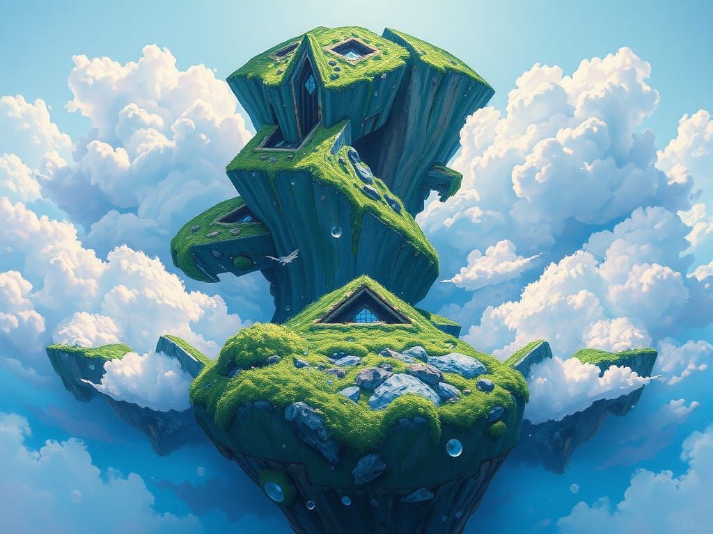 Vibrant Auroral Scene in a Hyperrealistic Aesthetic