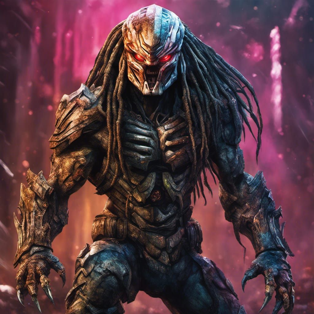 Hyperrealistic Predator Monster