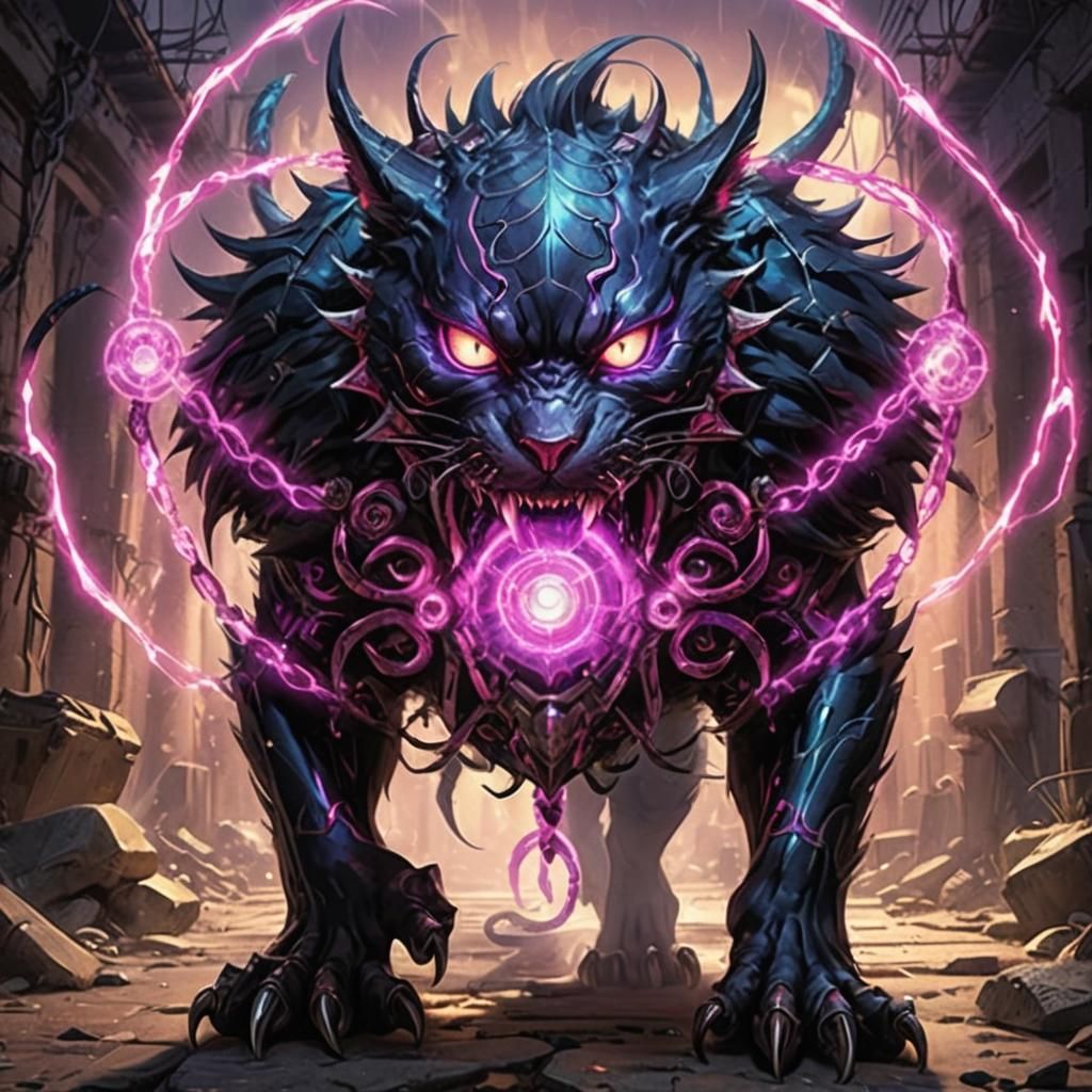 Gigantic Battle Feline of Forgotten Realms