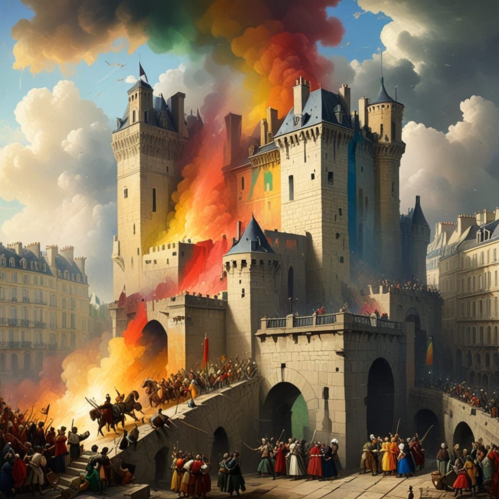 Bastille's Geometric Fall in Vibrant Colors