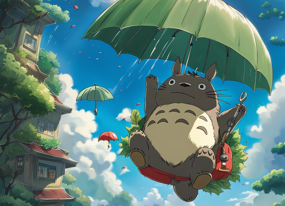 Totoro skydiving