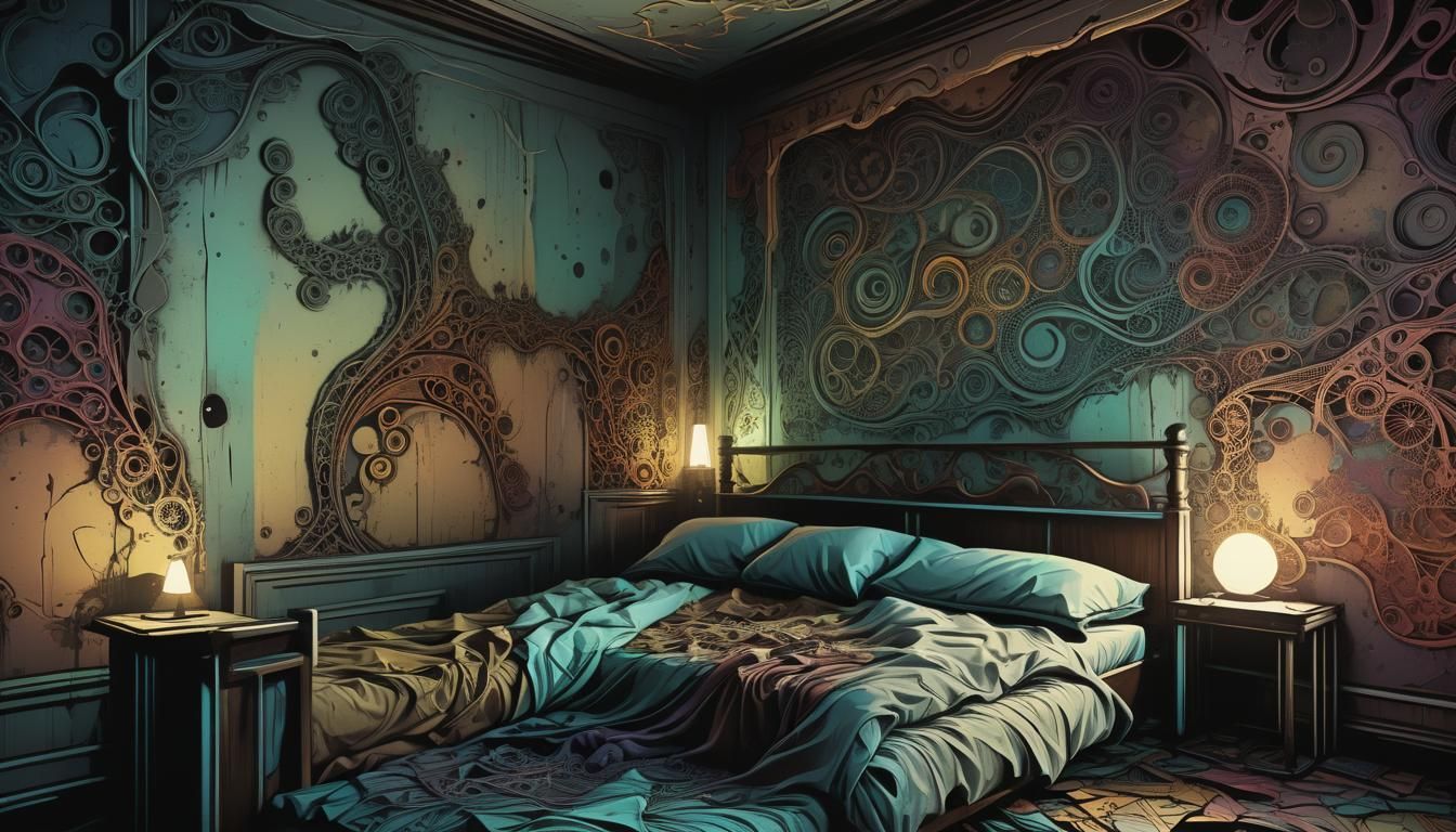 Forgotten Asylum Sanctuary in Fractal Shadow Realms