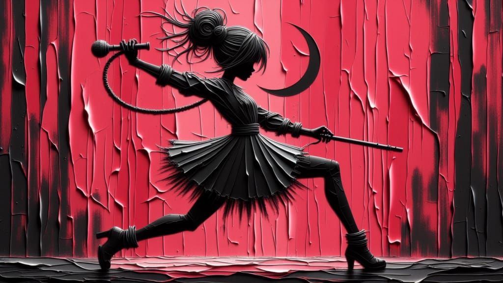 Cyberpunk Singer Stage Dives in Electric Tempest