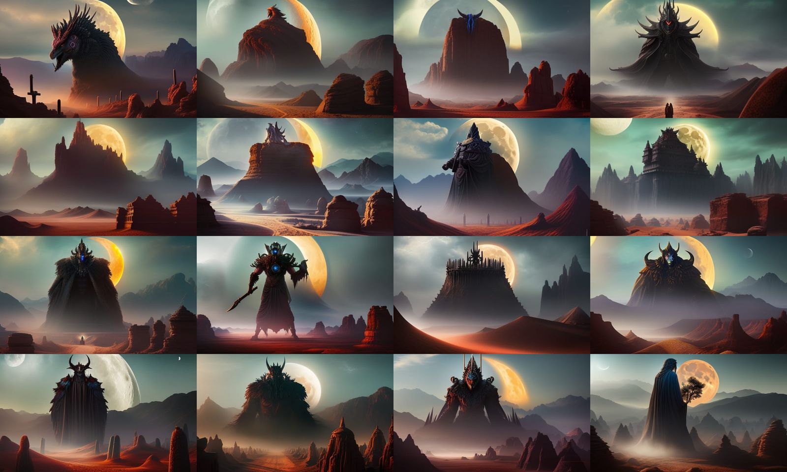 Timeless Desert God: A Fantastical Creature of Healing and D...