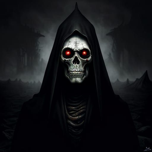 Eldritch Horror in Macabre Black and White