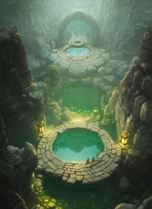 Elden Ring Portal in Zen Marble Gardens