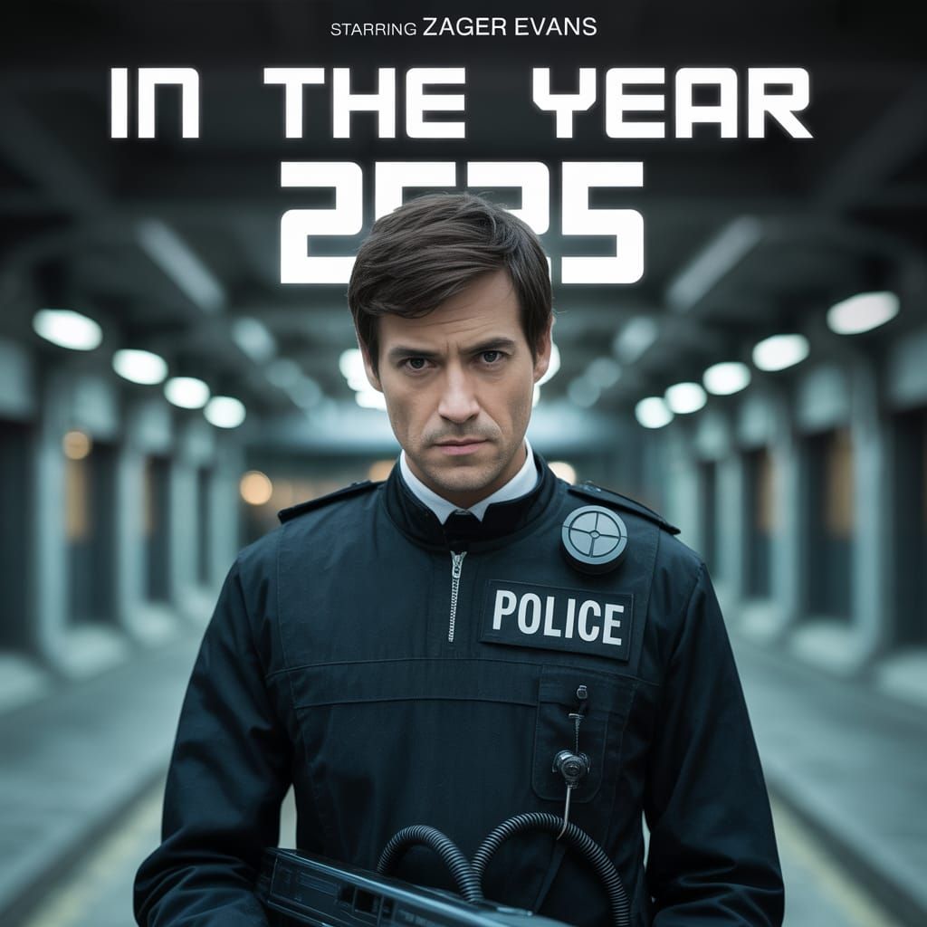 2010s dystopian scifimovie poster. The title reads "In the Y...