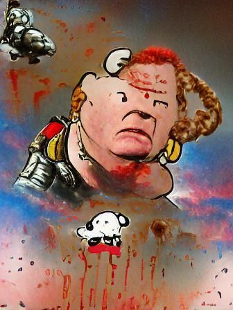 Surrealistic Mashup of Harkonnen and Snoopy
