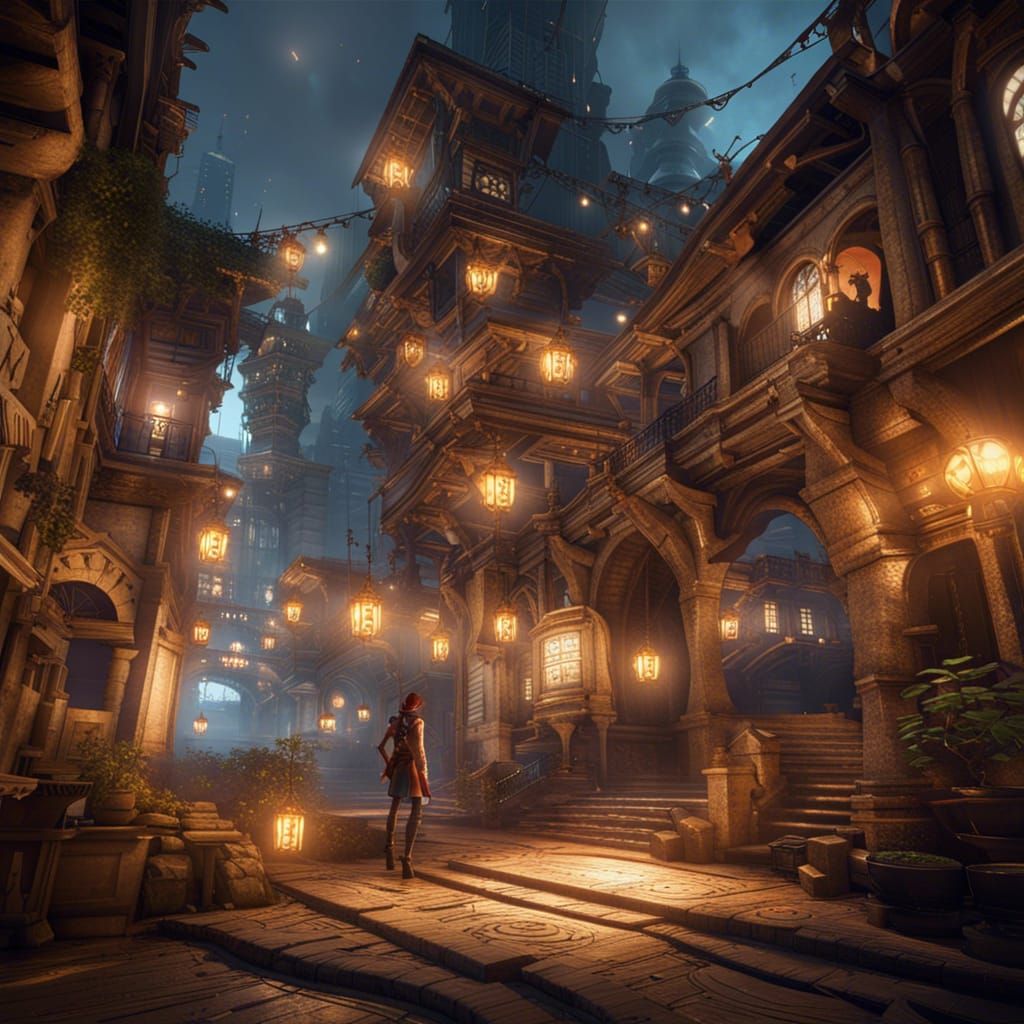 Epic 3D Game World in Unreal Engine 5 Beauty