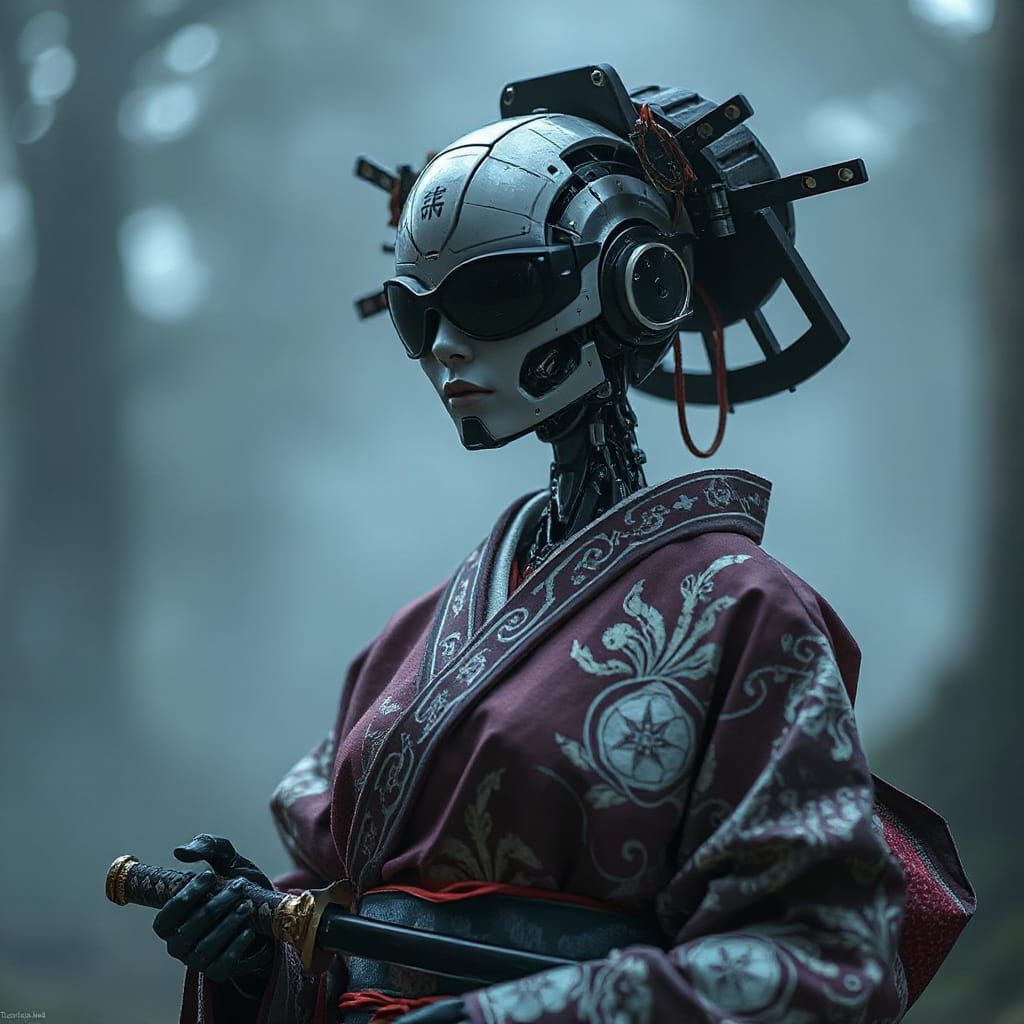 robotic geisha