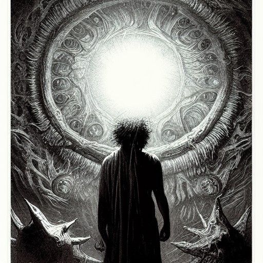 The Terrifying Eye of a Cyborg Horror