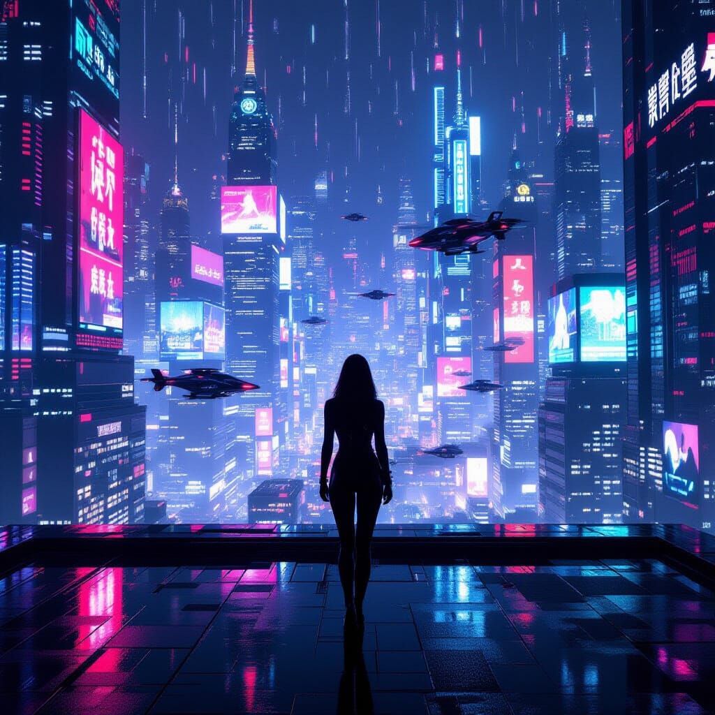 Neon city