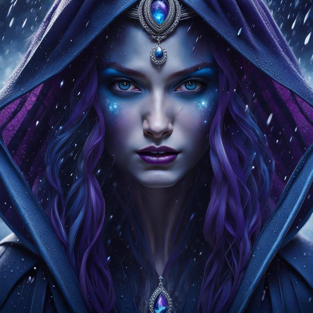 Majestic Enraged Dire Wolf in Dark Fantasy Digital Art