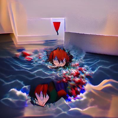 Turbulent Waters: A Desperate Struggle