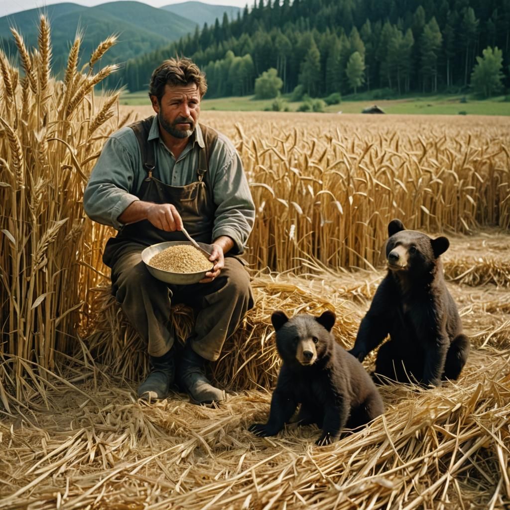 Bear and Peasant's Last Encounter