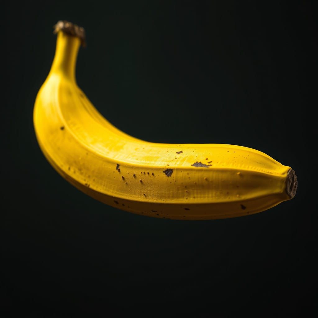 Cosmic Banana in Vibrant Glory