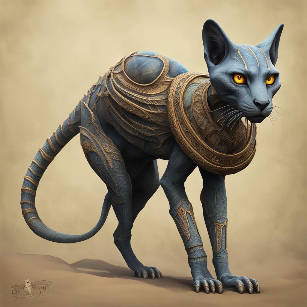 Surreal Alien Exoplanet Inhabited by Xenobiological Lifeform...