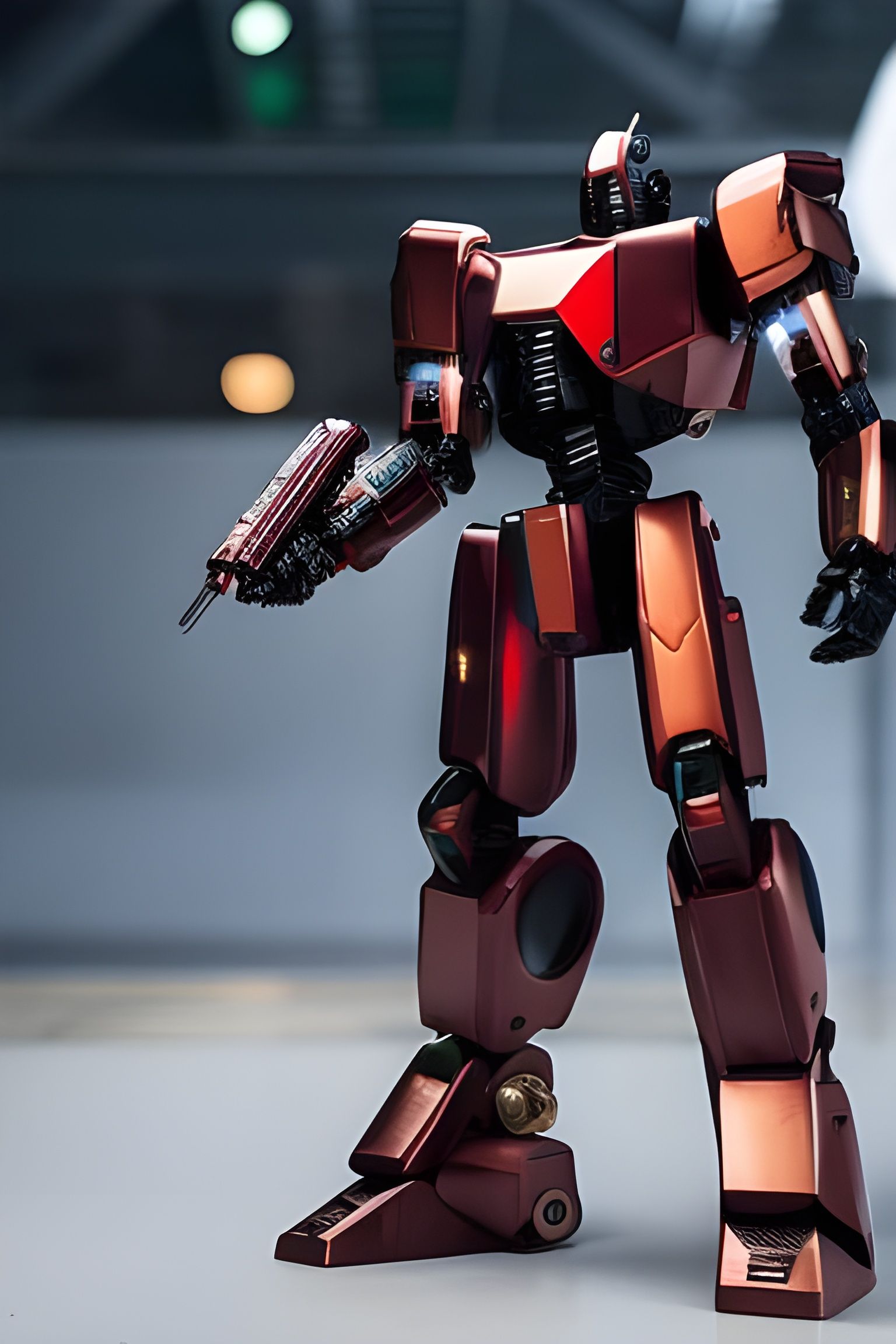 Cyborg Godfather in Epic Mecha Battle