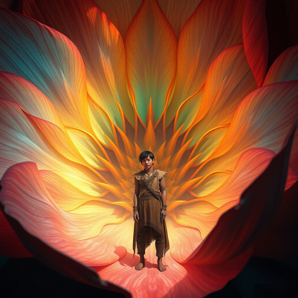 Surreal Blooming Paradise Reveals its Mystical, Earth-Toned...