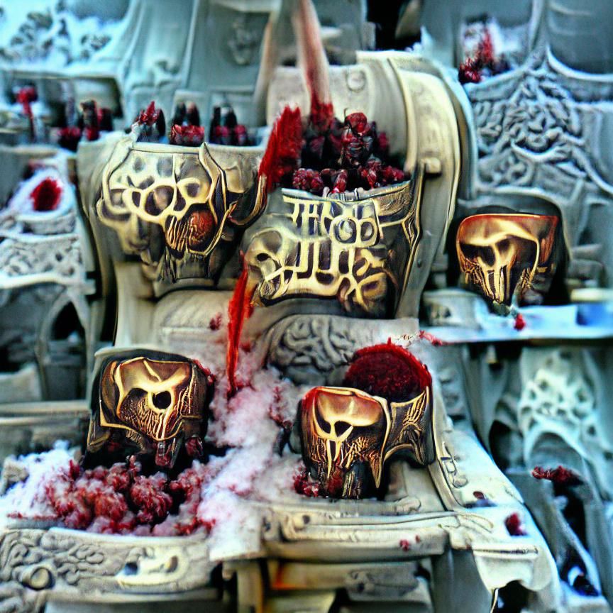 Blood for the Blood God Skulls for the Skull Throne