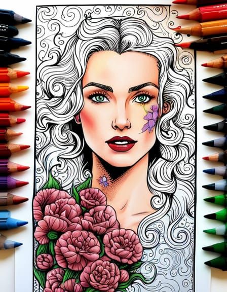 Surrealist Line Drawing Art Therapy for Postpartum Growth