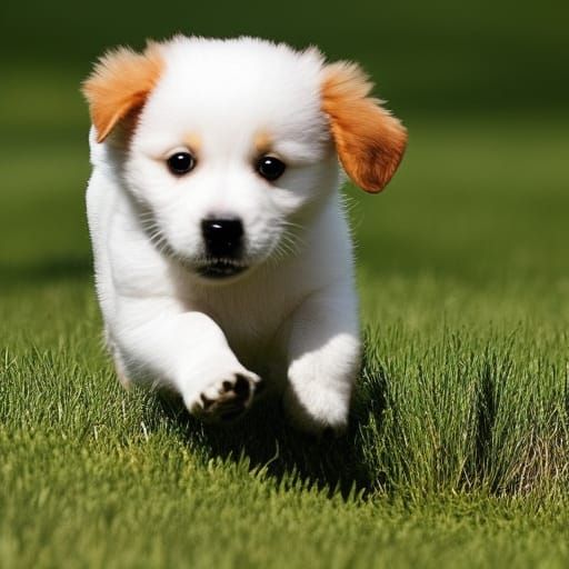 Friendly Skeleton Chases Happy Puppy Through Whimsical Lands...