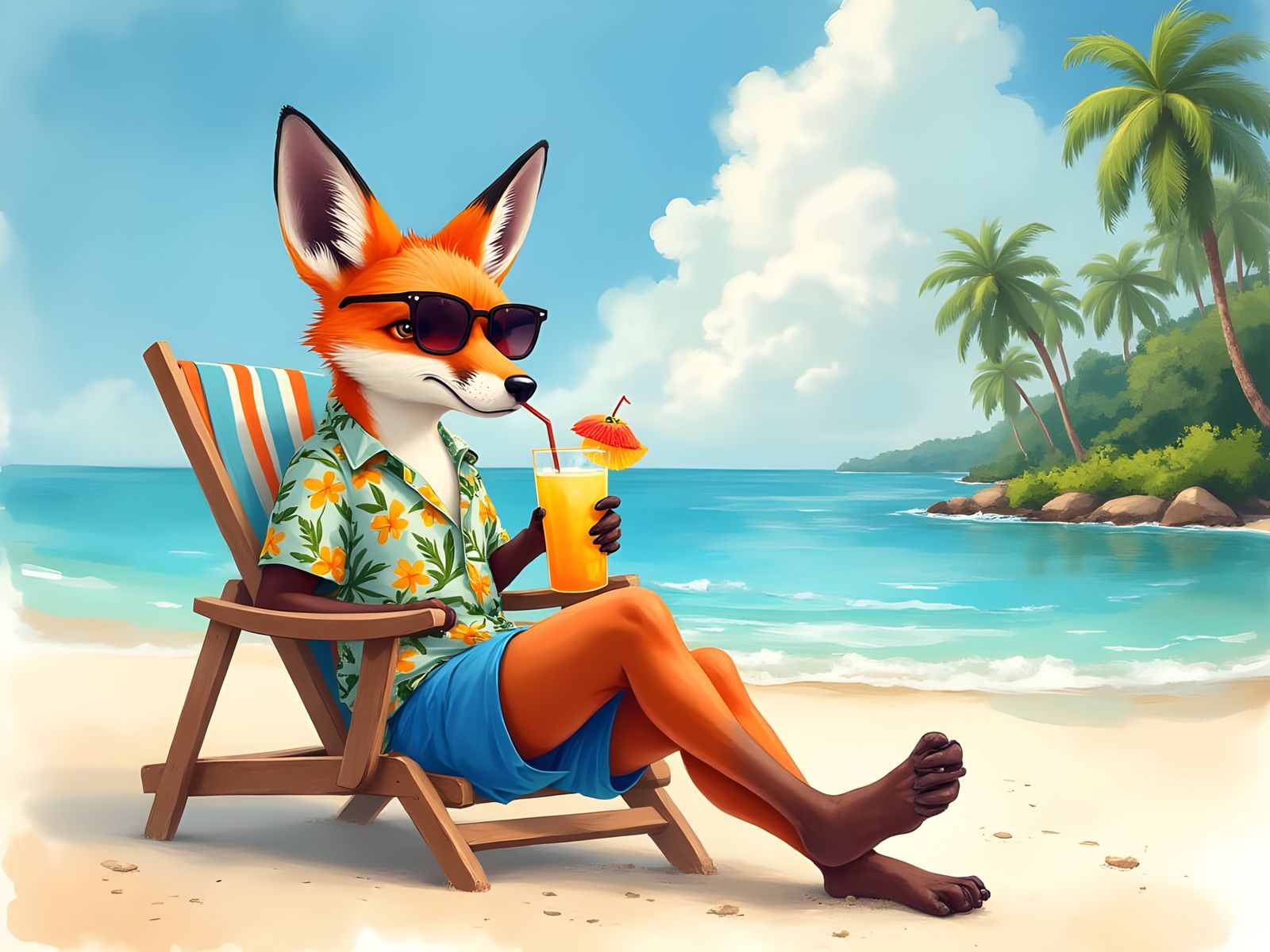 It's time to kick back