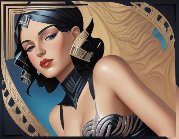 Fractal Dreamscape on St. Tropez Walls