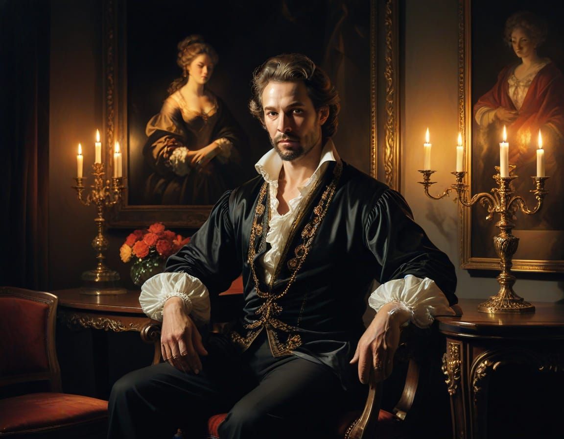 Haenraets in Dramatic Chiaroscuro