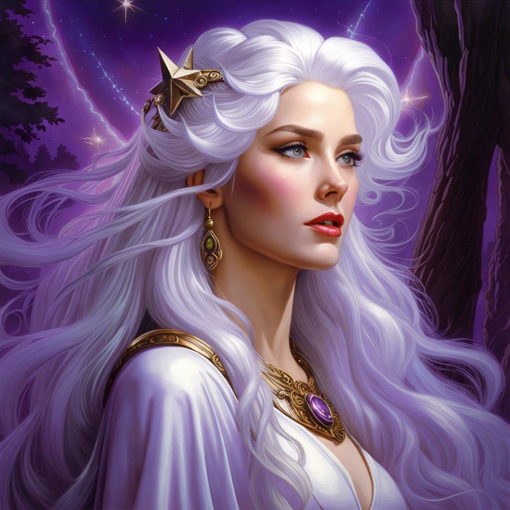 The last unicorn if she'd stayed human...