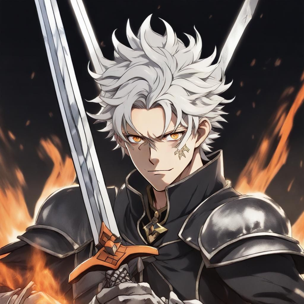 Heroic Warrior in Medium Armor Wields Asta's Swords
