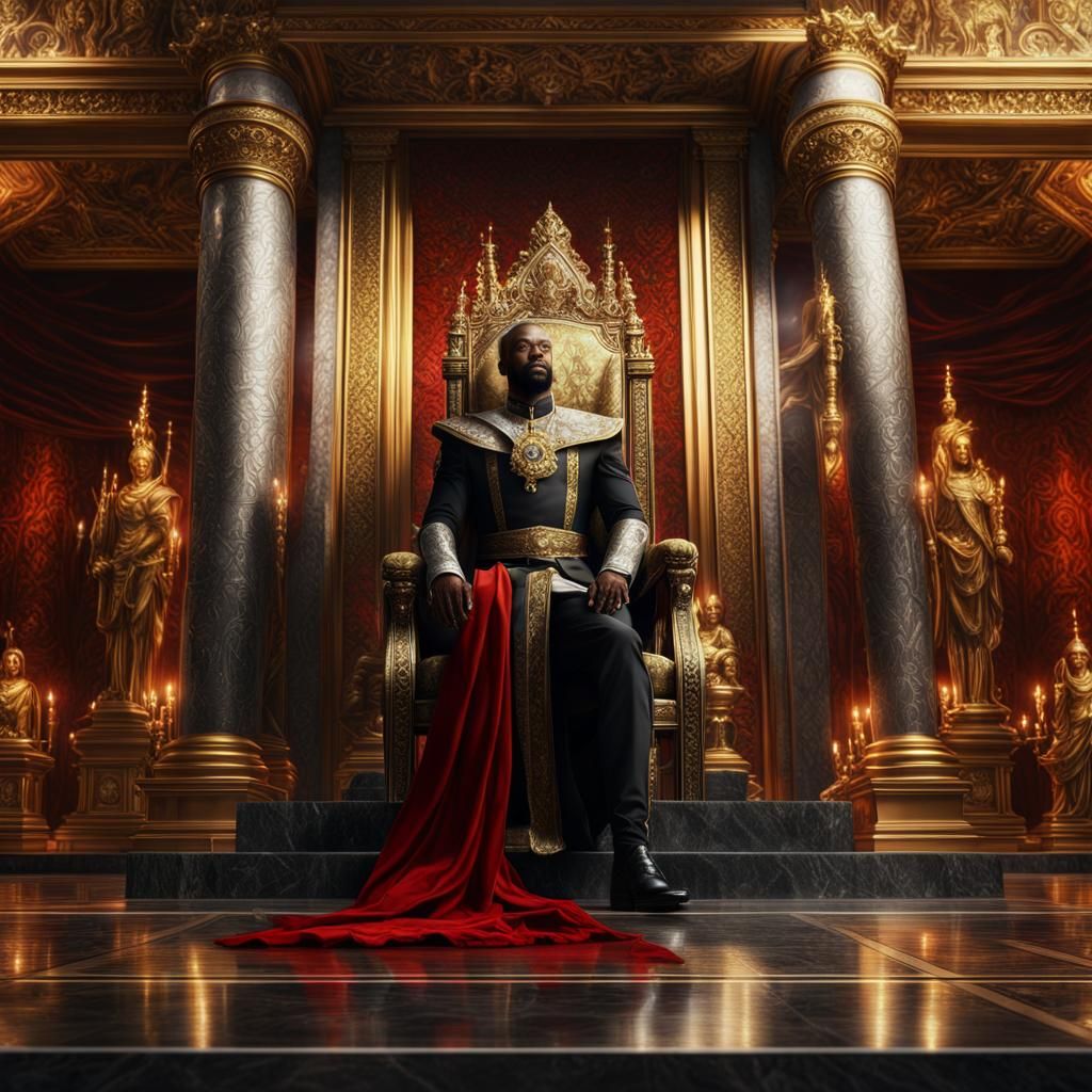 Golden City Emperor Vynn VII in Epic Cinematic Style