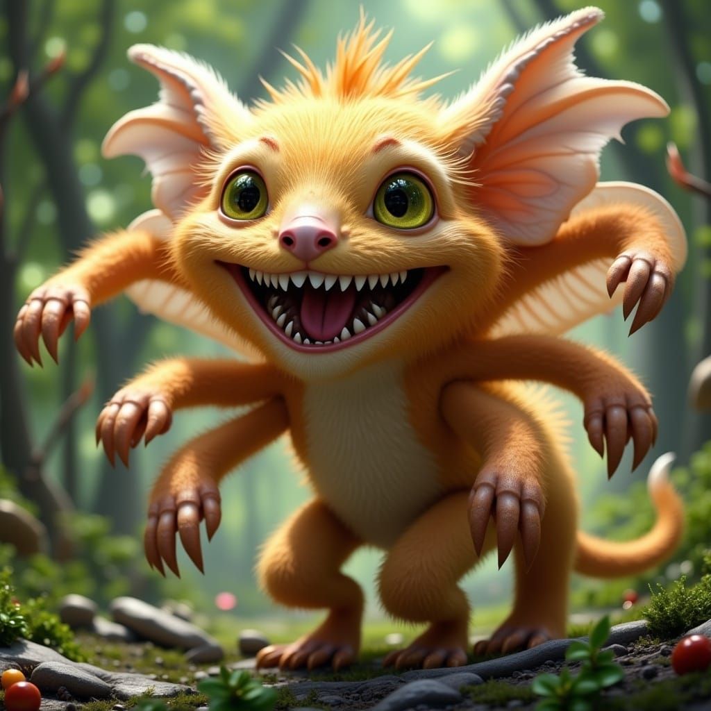 Innocent Fae Creatures from Sci-Fi Worlds