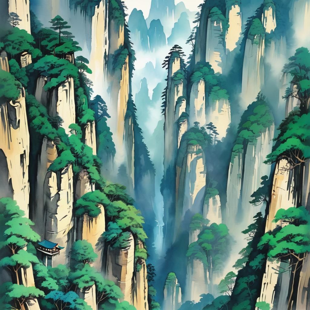 Zangjiajie National forest