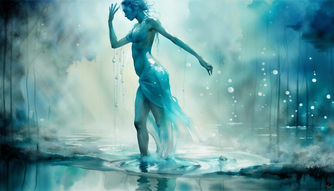 Water humanoid / Humanoïde d'eau