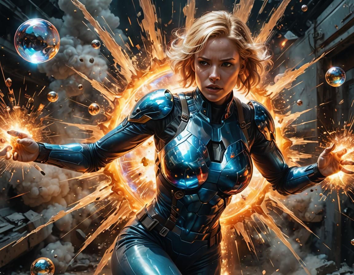 Susan Storm, The Invisible Woman in Stunning Digital Realism