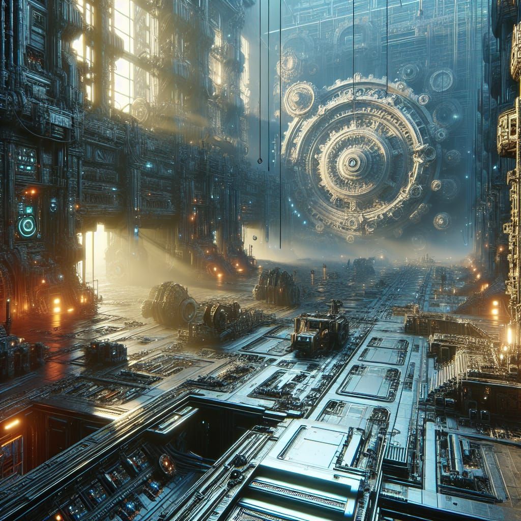 Epic Futuristic Warfare in HDR