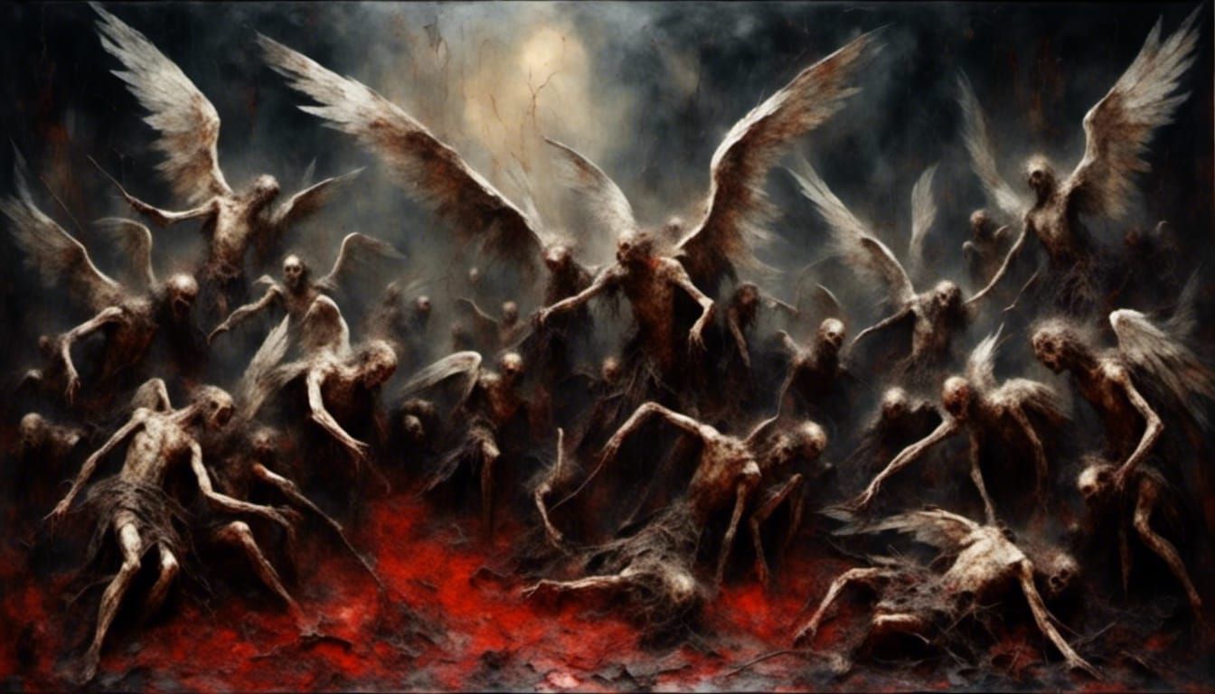 Bloodied Angels Fast Descending