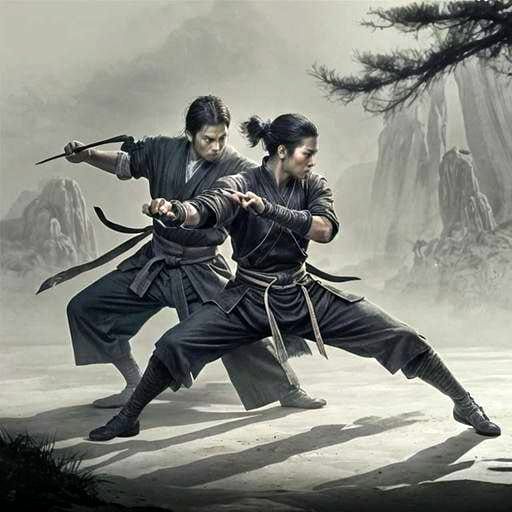 Epic Battle of Kung Fu Masters