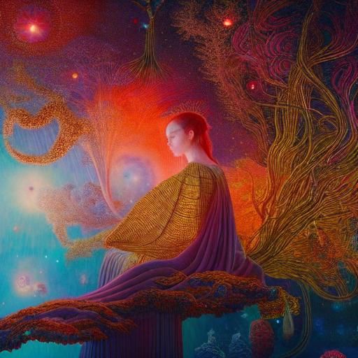 Ethereal Soul Wizardess in Weightless Wonder