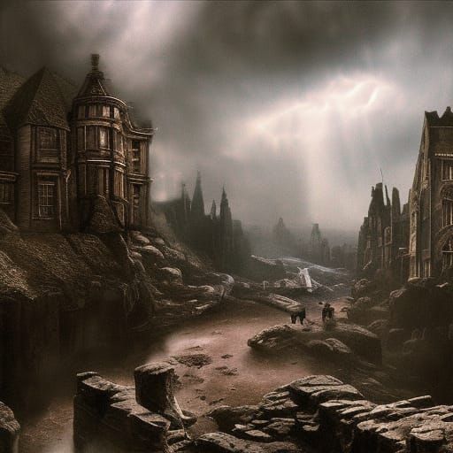 Mysterious Hound in Atmospheric Darkness Revealed