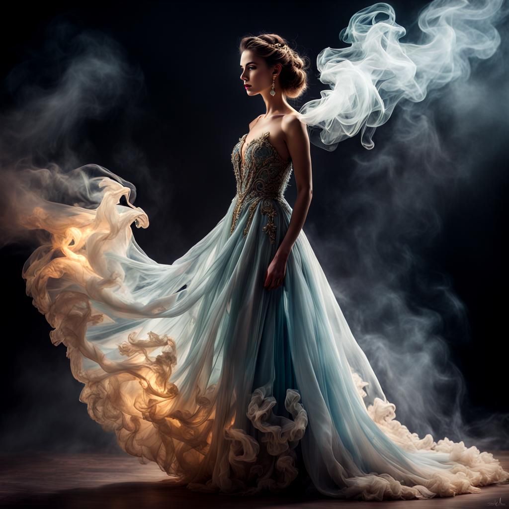 Dreamy, Wispy, Smoke Fashion.