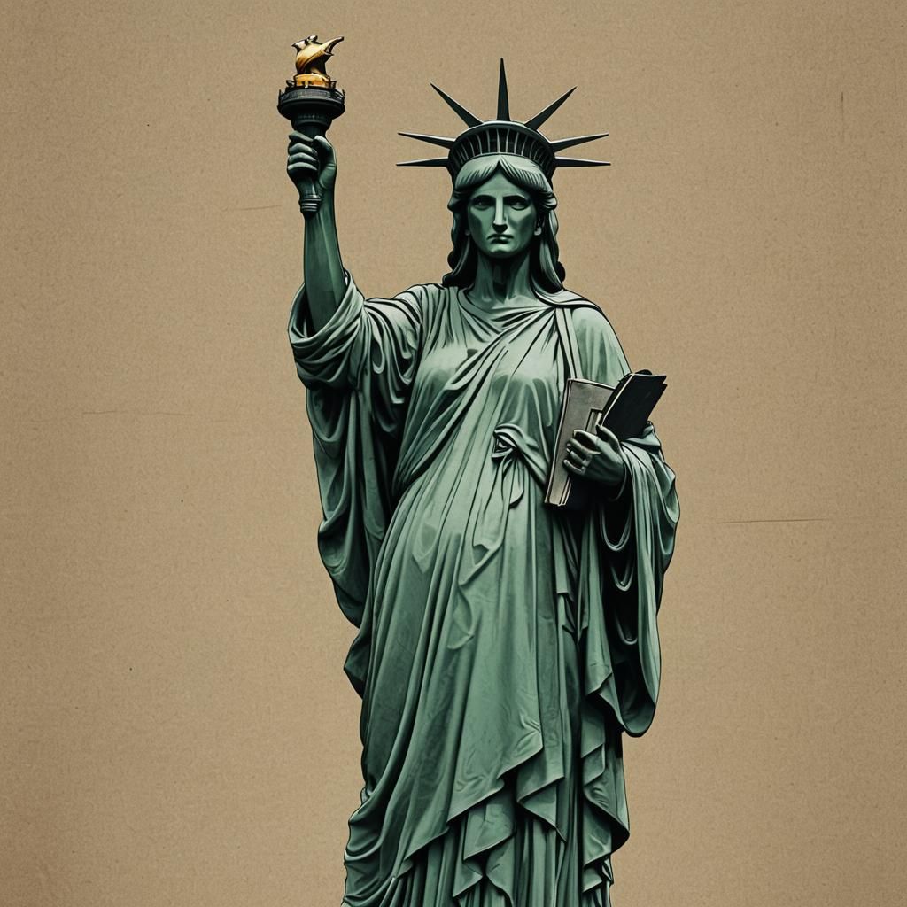 Liberty Enshrouded in Modesty