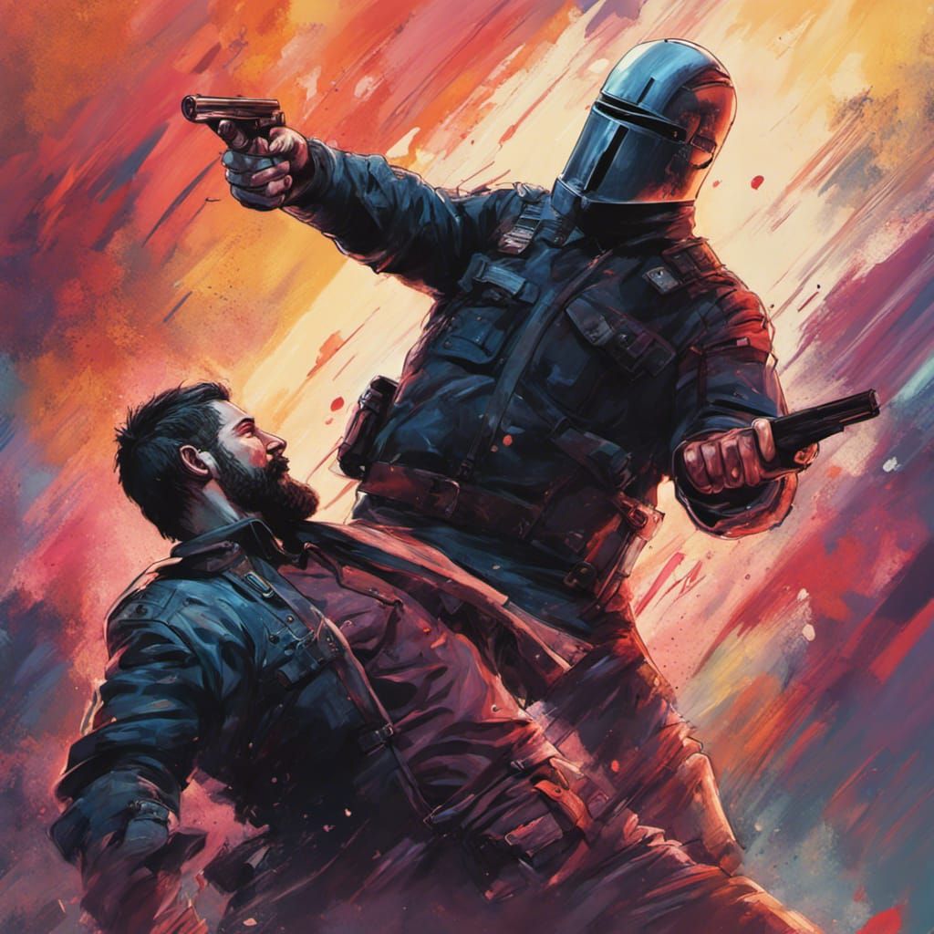 Cyberpunk Ned Kelly Unleashes Brutal Justice