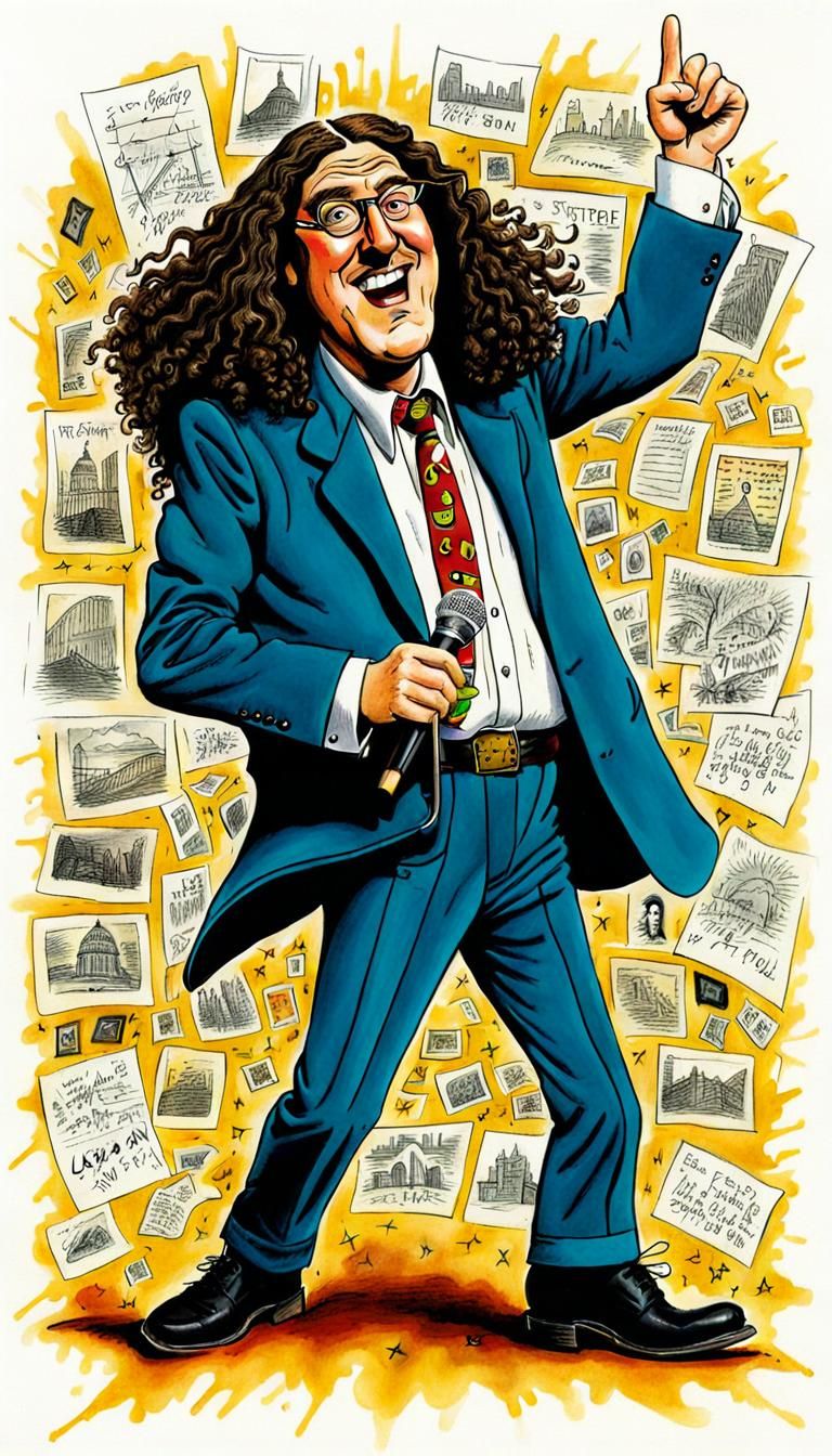 Surrealist Pop Culture Icon in Cartoonish Style