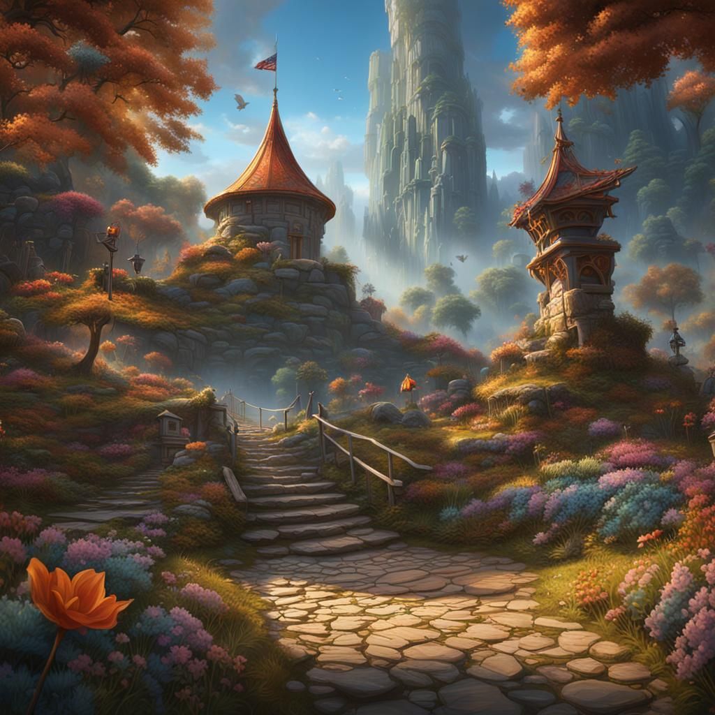 Fantastical Adventures Brought to Life by Enchanted Paintbru...