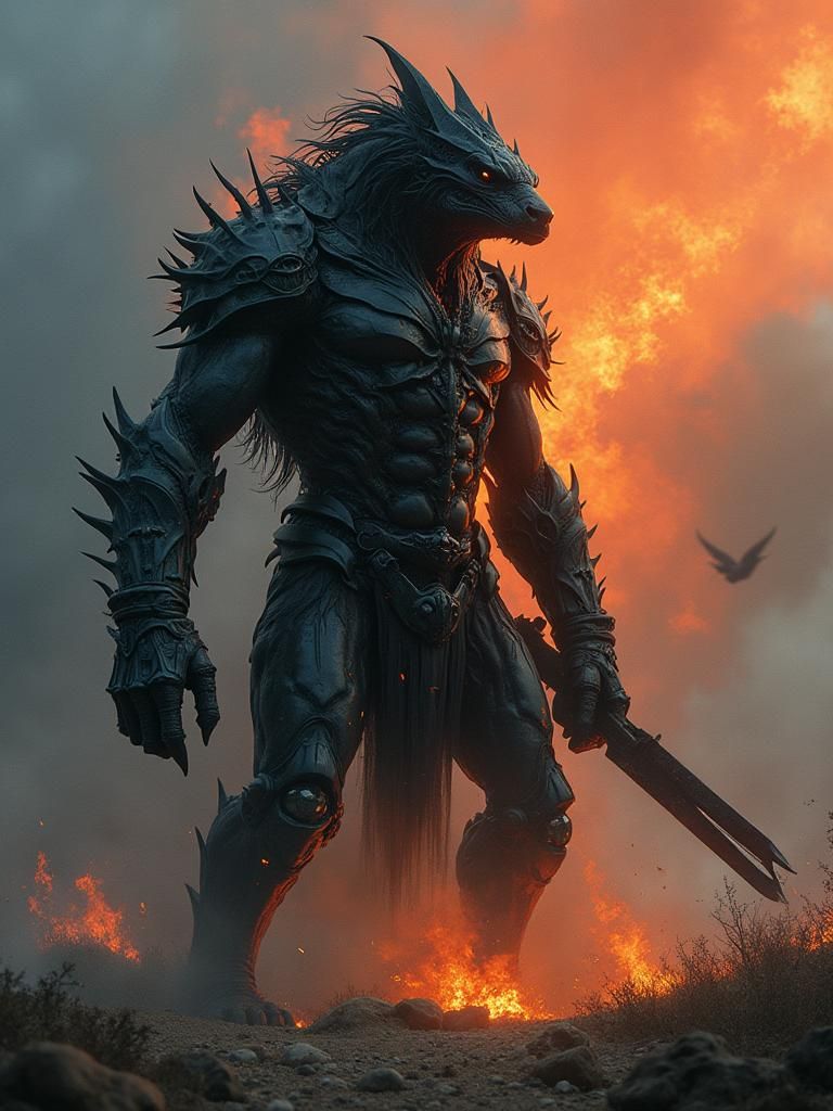 Extremist Beings Converge in Dark Zoological Fusion