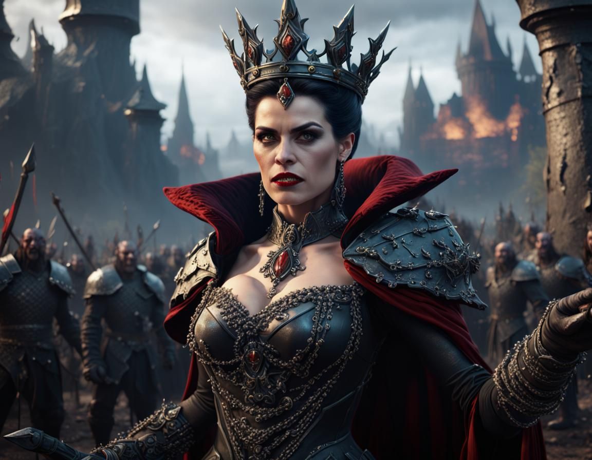 Ethereal Despot Commands Her Dark Legion in Splendid Detail